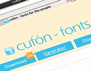 Проблема с Cufon в IE 9 и ее решение
